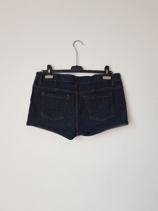 Spodnie spodenki szorty granatowe jeans dżinsowe Diverse 42 XL 40 L