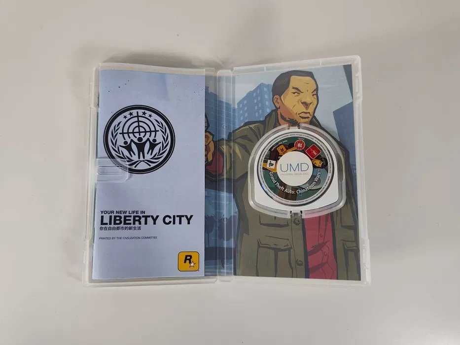 Grand Theft Auto GTA Chinatown Wars para a PlayStation Portable PSP