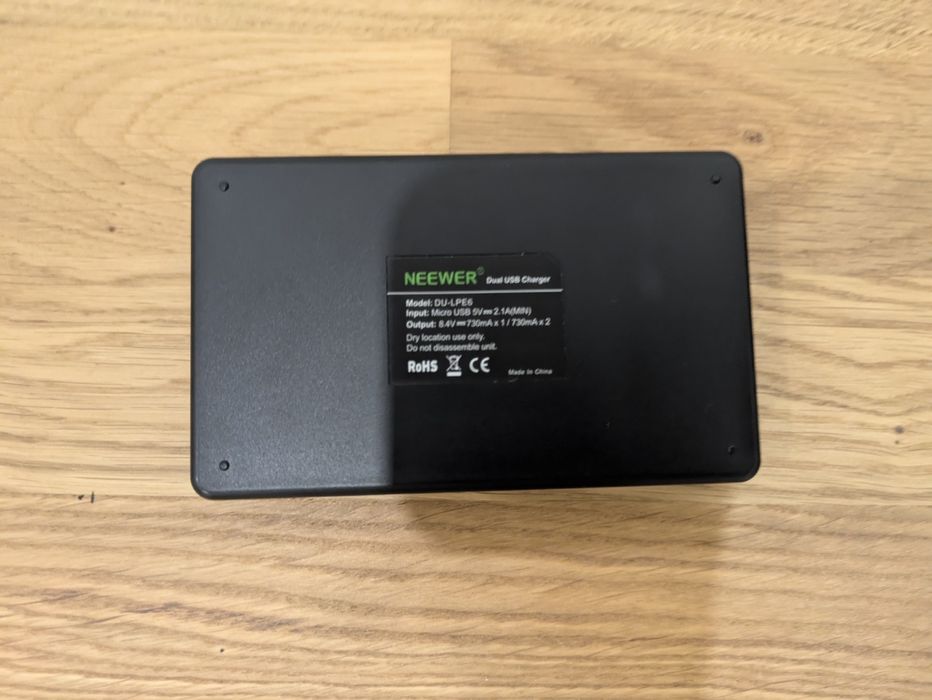 Carregador Baterias Canon LP