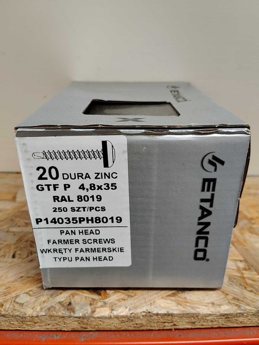 WKRĘT 4,8X35 farmerski TORX BRĄZ 8019