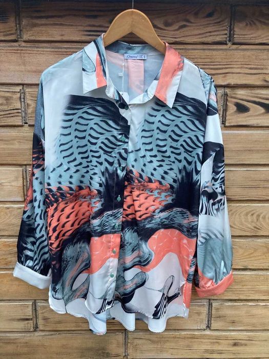 Жіноча якісна сорочка Kazee Туреччина 50-56 розмір Зимова підтримка