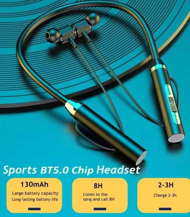 Блютуз навушники нові в заводський упаковці