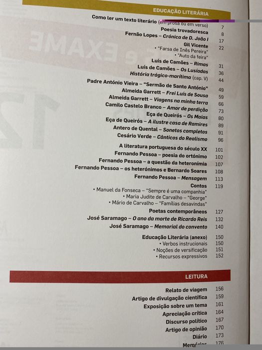 Livro de preparação para exame Português 12.º ASA