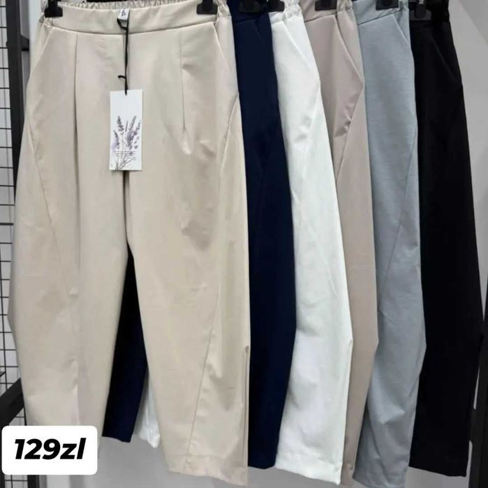 Dolce Vita spodnie letnie balony fango uni większe rozmiary nowe z metką