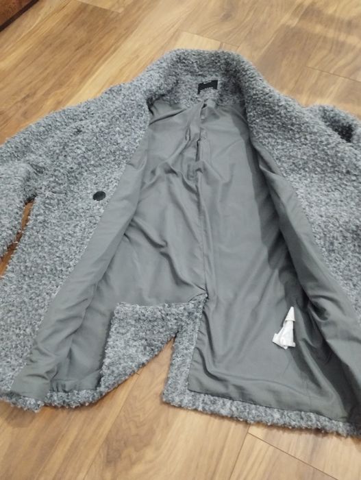 Płaszcz kurtka baranek Bershka XS