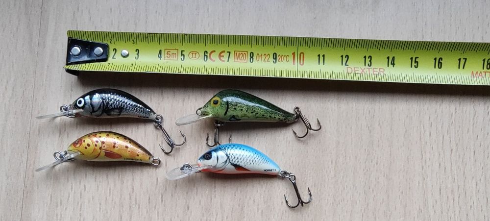 Zestaw woblerów 4szt Salmo i Sendal