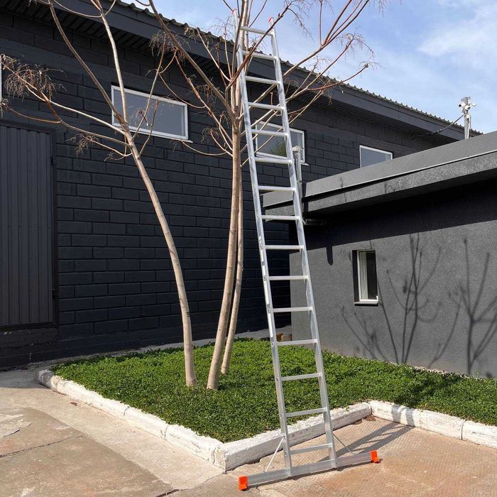 Алюмінієва драбина 1-,2-,3секційна до 12 м, стремянка. Великий вибір