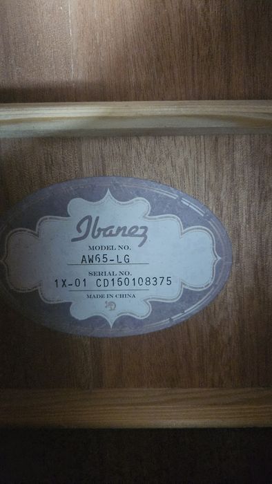 Ibanez AW65-LG акустична гітара