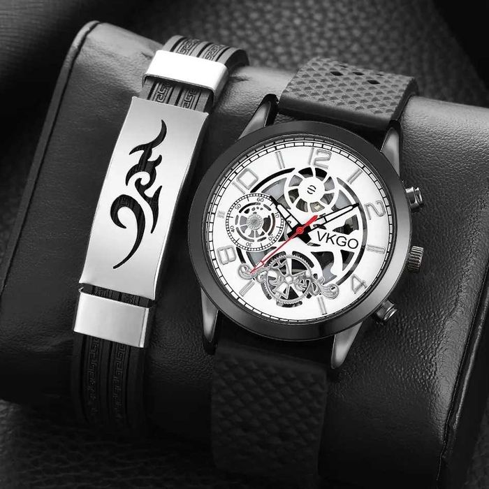 conjunto de relogio+acessorios