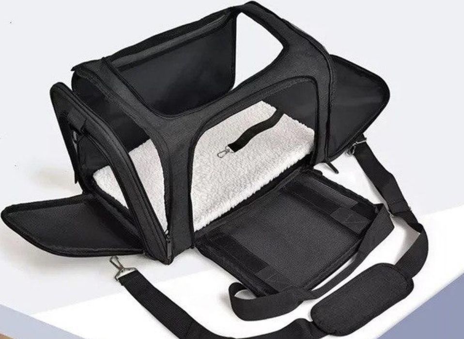 Сумка- переноска для собак і кішок складна