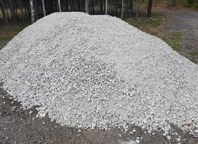 Grys granitowy szary kruszywo kamienie ozdobne kamień ogrodowy ziemia