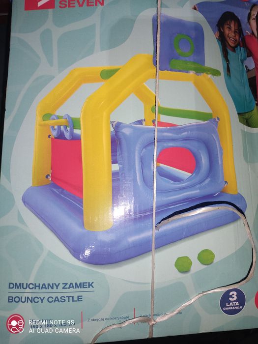 Domek Zamek dmuchany 3w1 Seven for 7