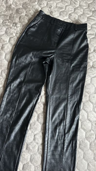 Штани з мякої еко шкіри