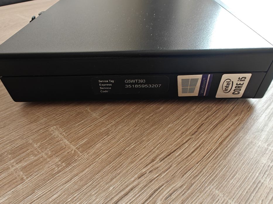 Komputer Dell 3080 Micro i7 32GB RAM Win10Pro