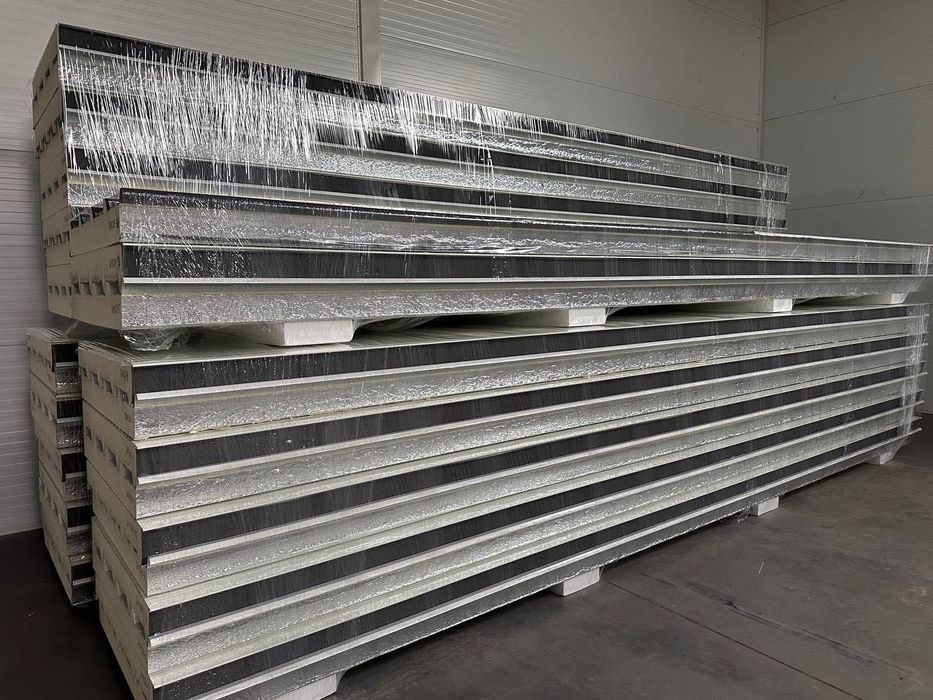 Сендвіч-панелі| 2 сорт | Покрівельні | 100мм | Пінополіуретан