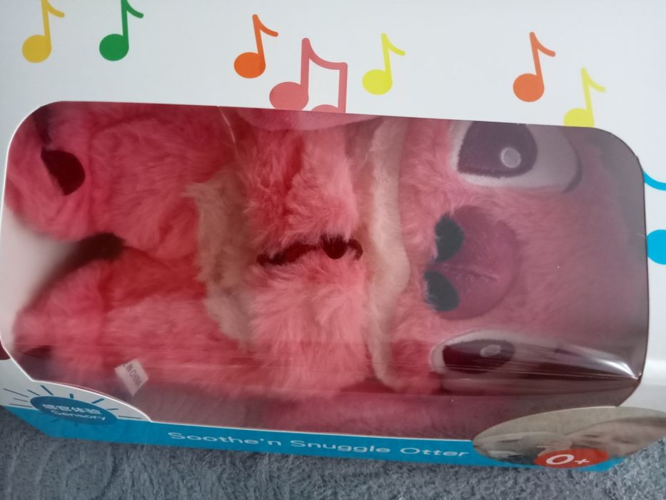 М'яка іграшка нічник дихаючий Стіч в подарунковій коробці