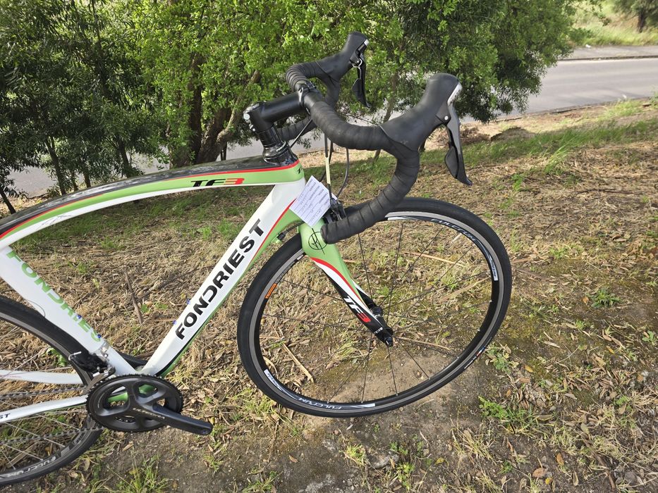 Bicicleta de carbono fondriest 11x2v