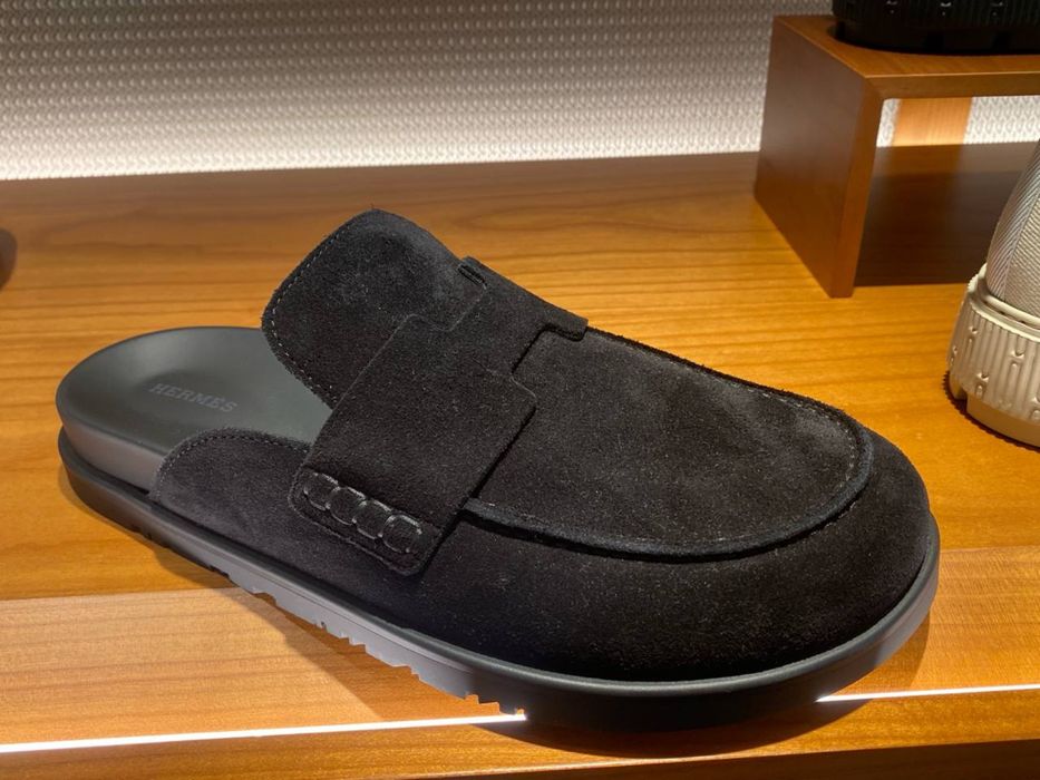 Hermès Hermes Go Mules чоловічі мюлі Go - 45 розмір, оригінал