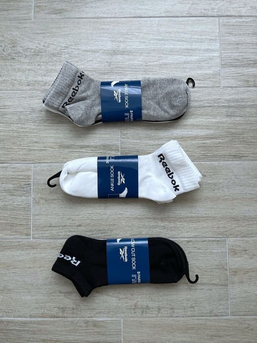 Оригінальні шкарпетки Reebok Act Core FL5228 1 уп = 3 пари 37-45