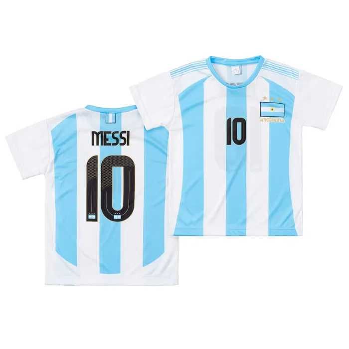 Koszulka piłkarska dziecięca Argentyna Messi rozm. 140
