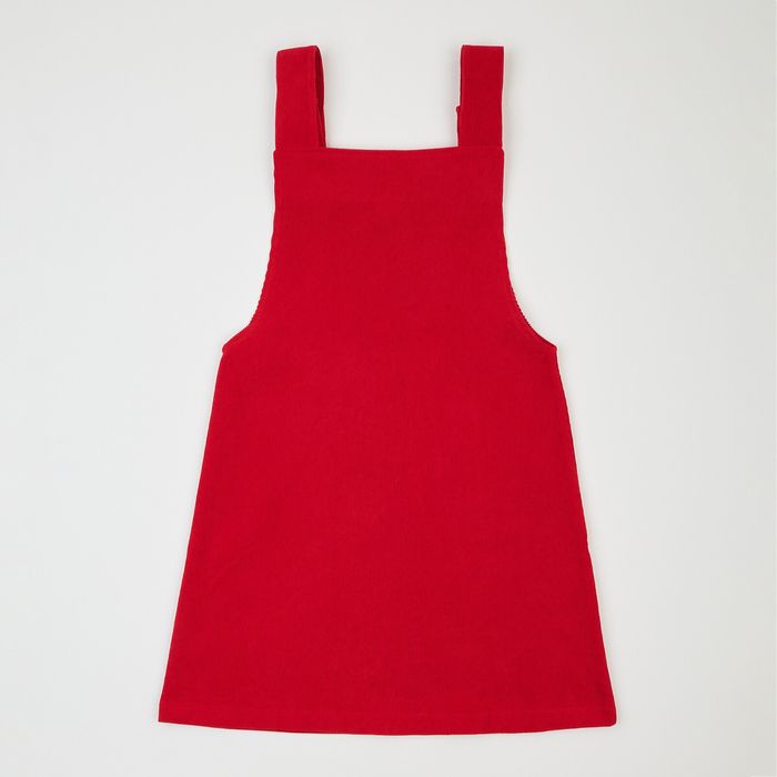 Червоний сарафан для дівчинки