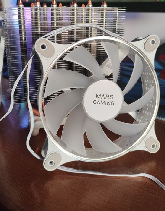 Air Cooler Mars Gaming MCPU-XT ARGB 120mm Branco