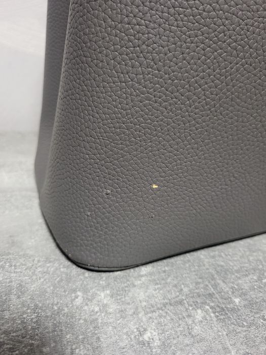 Сіра сумка-шопер