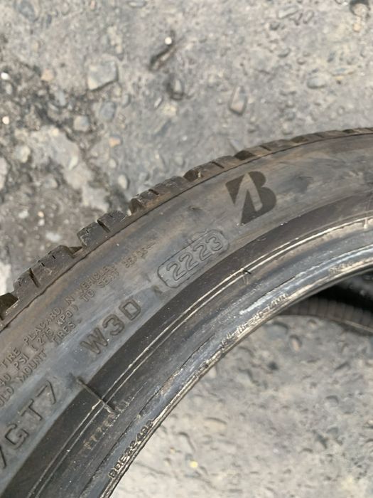 Шини 225/40 R18 Bridgestone зима 2024,23/21 рік 7/7,5 мм