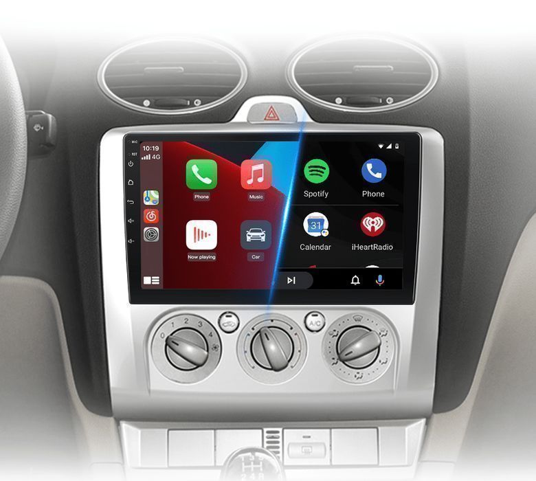 Ford Focus MK2 – Radio Android 15 9" CarPlay Android Auto 6GB/128GB GPS Nawigacja Stacja Multimedialna WiFi Bluetooth DSP 4G LTE PL