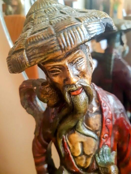 Duża Figura-rzeźba azjatycka 50 cm