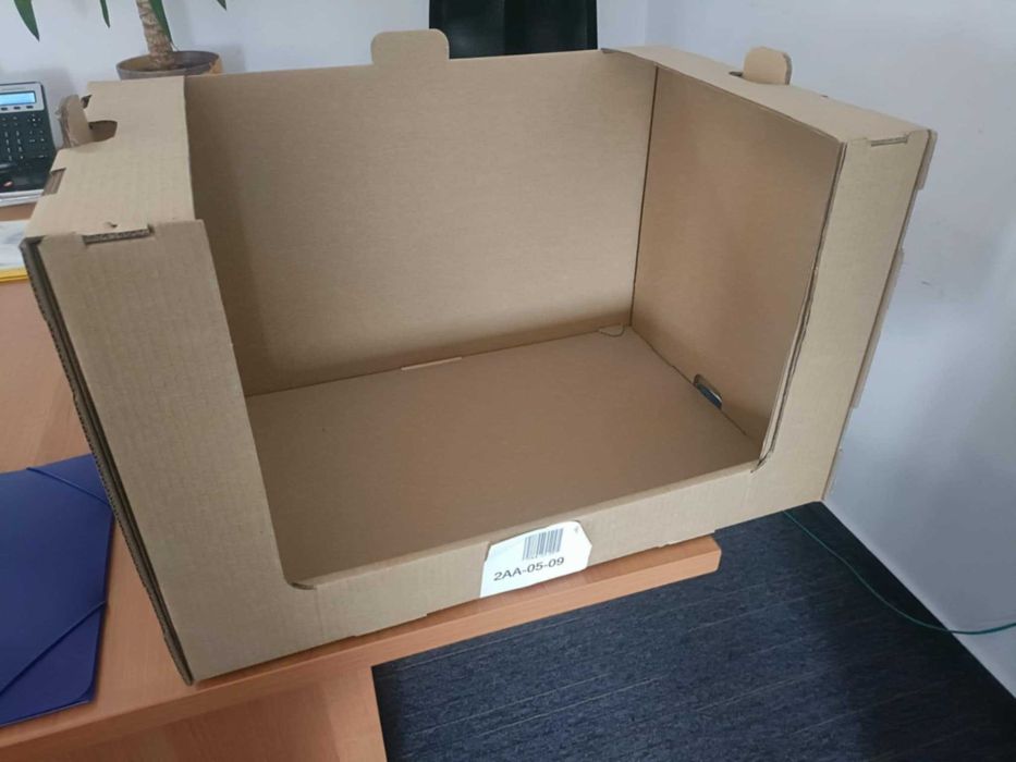 Kartonowe regały magazynowe