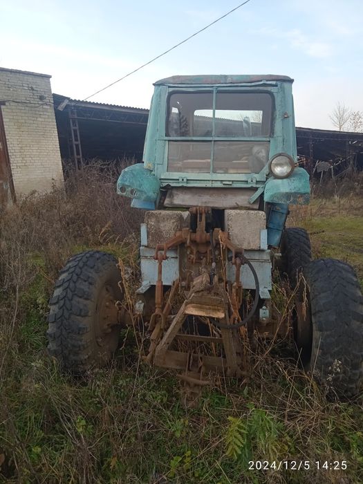 Трактор саморобний