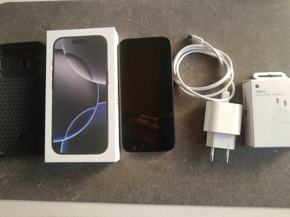 iPhone 16 Pro Bateria 98% Dokumentacja zakupu.