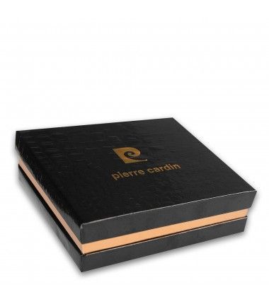 Portfel męski skórzany PIERRE CARDIN czarny