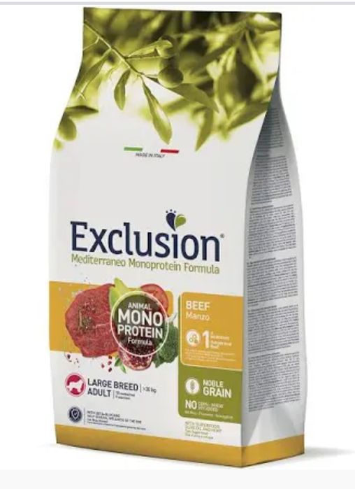 Exclusion Adult  Large Breed з яловичиною