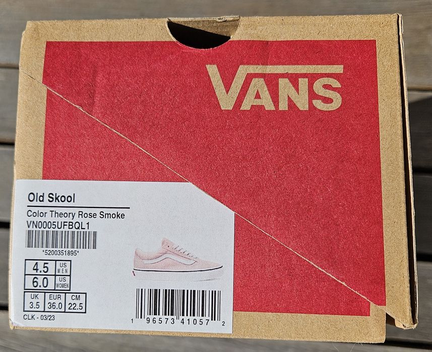 Buty - Trampki - Vans Old Skool Rose Smoke