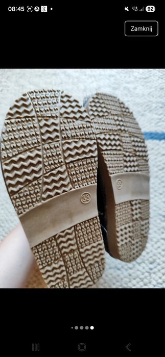 Modne dziewczęce ocieplane kozaczki zimowe viralowe