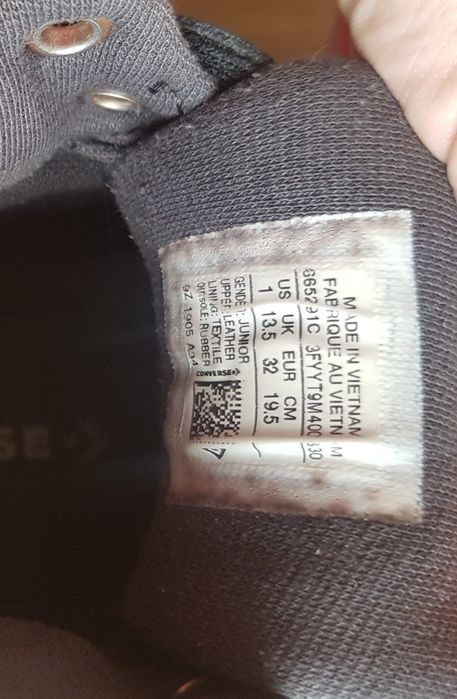 Buty chłopięce converse