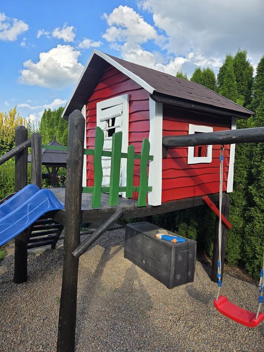 Domek drewniany dla dzieci, kurnik, gołębnik, Domek narzędziowy