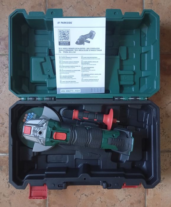 Rebarbadora a bateria Parkside 20V nova