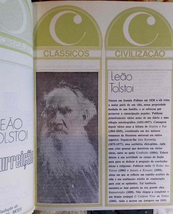 Ressurreição, Tolstoi