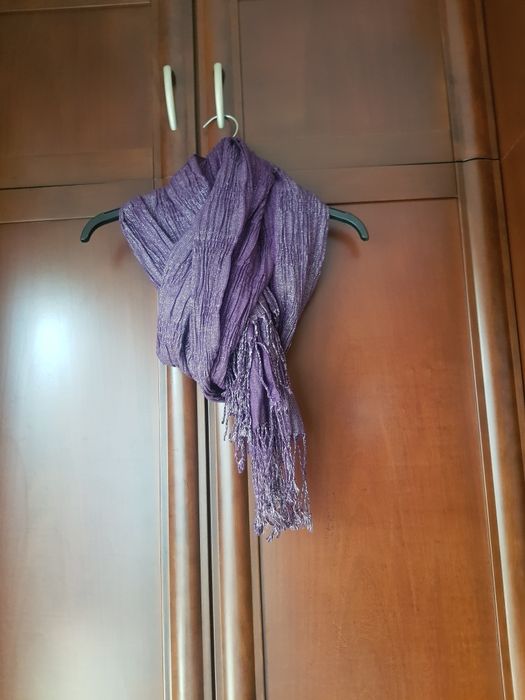 Szal  Reserved śliwka