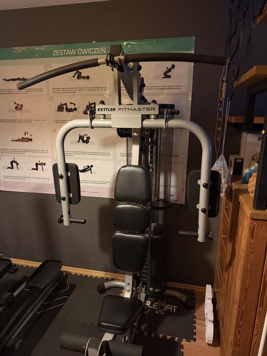 Atlas do ćwiczeń KETTLER Fitmaster Axos – stan idealny, markowy sprzęt premium