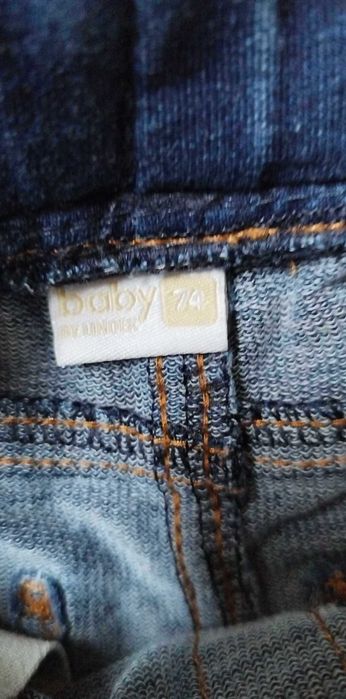 Sweter Next spodnie jeans 6-9 m