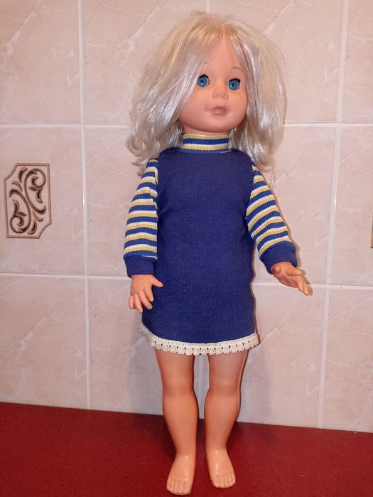 Кукла, лялька ГДР, 60 см.