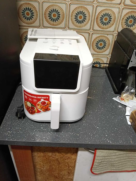 Air fryer branca 9Lts italiana