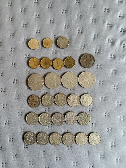 Lote de Moedas Antigas – Portugal e Estrangeiro | Ideal para Colecionadores