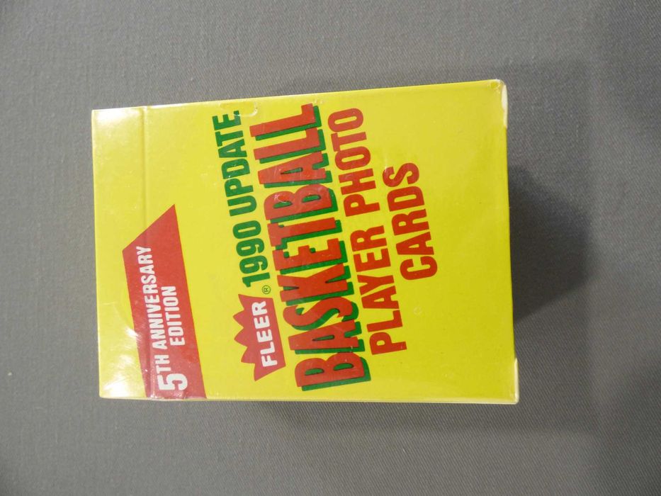 Caixa NBA Fleer 1990