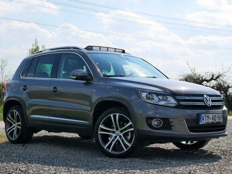 Бампер комплектный передок VW Tiguan R-line рестайлинг разборка Тигуан