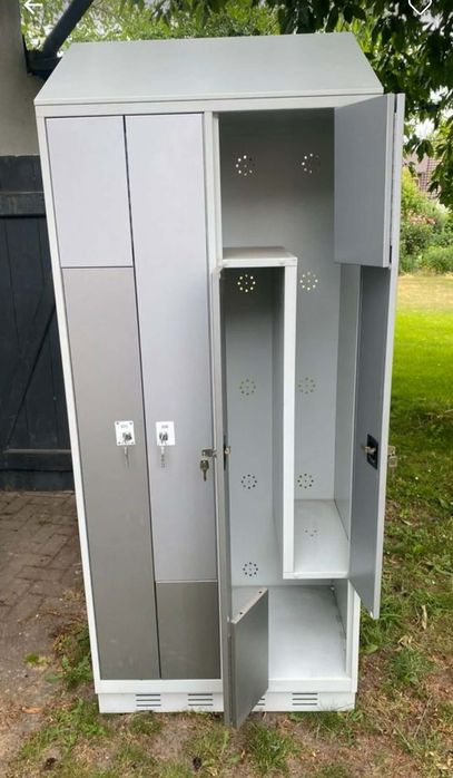 Szafa ubraniowa metalowa